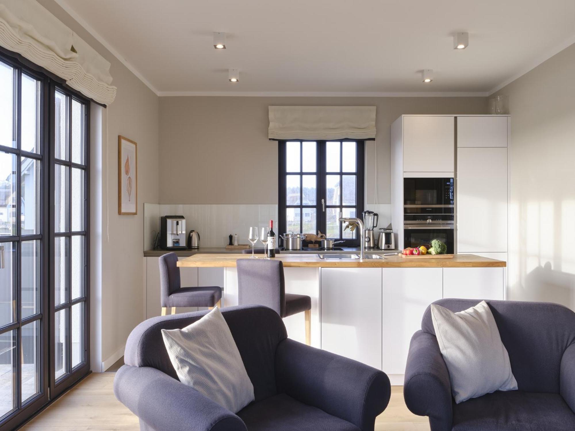 Reetland Am Meer - Luxusplus Reetdachvilla Mit 4 Schlafzimmern, Aussensauna, Loungebereich Und Kamin G07 Dranske Bagian luar foto
